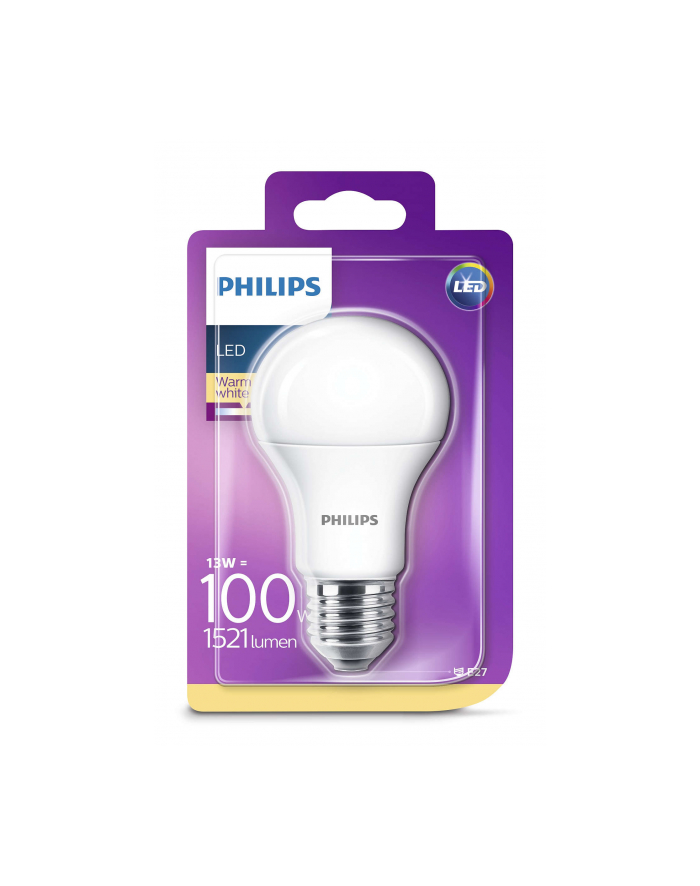 Philips Lighting Philips LED 100W A60 E27 WW 230V FR ND 1BC/4 główny