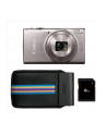 Canon Digital IXUS 285 Essentials Kit SL, 20.2 Mpixel BSI-CMOS/ DIGIC 4+/ 12x optical zoom/ Closest focusing distance 1cm from front of lens macro/ Intelligent IS/ ISO 3200/ 3.0'' LCD/ Full HD 1920x1080/ High-speed shooting/ Supports SD/SDHC/SDXC - nr 1