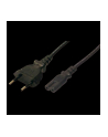 LogiLink Kabel zasilający euro-8, 1,8m, VDE, czarny - nr 6