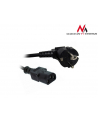 Kabel zasilający 3 pin 1,5M wtyk EU Maclean MCTV-691 - nr 1