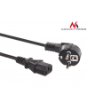 Kabel zasilający 3 pin 1,5M wtyk EU Maclean MCTV-691 - nr 2