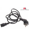 Kabel zasilający 3 pin 1,5M wtyk EU Maclean MCTV-691 - nr 4