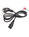 Kabel zasilający 3 pin 1,5M wtyk EU Maclean MCTV-691 - nr 5