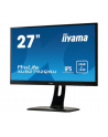 Monitor Iiyama XUB2792QSU-B1, 27'', panel IPS, 2560x1440, DVI/HDMI/DP, hub USB - nr 73