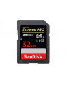 Sandisk Extreme PRO SDHC 32GB - 300MB/s UHS-II - nr 13