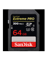Sandisk Extreme PRO SDXC 64GB - 300MB/s UHS-II - nr 1