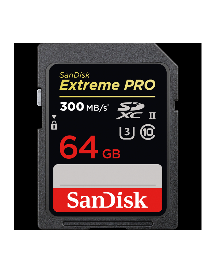 Sandisk Extreme PRO SDXC 64GB - 300MB/s UHS-II główny