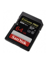 Sandisk Extreme PRO SDXC 64GB - 300MB/s UHS-II - nr 4