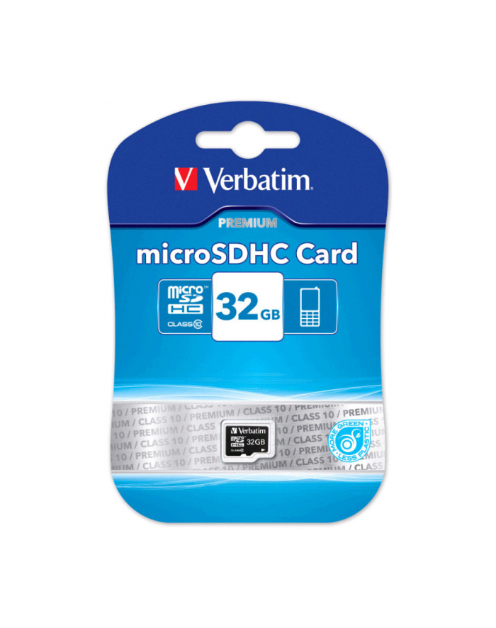 Verbatim Micro SDHC card 32GB Class 10 główny