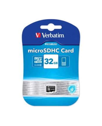 Verbatim Micro SDHC card 32GB Class 10
