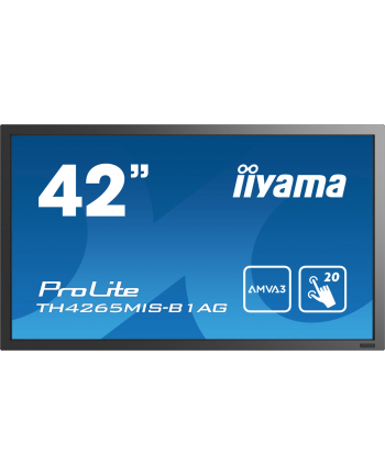 Monitor Iiyama TH4264MIS-B1AG 42inch, IPS multitouch, Full HD, HDMI, DVI, DP, sp nr 1