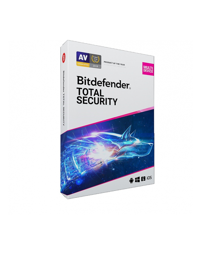 Bitdefender Total Security (nowa licencja, 1 rok, 10 urzadzeń) główny