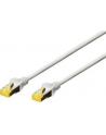 Kabel Digitus  patch-cord S-FTP, CAT.6A, szary, 0,5m, 15 LGW - nr 14