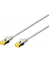 Kabel Digitus  patch-cord S-FTP, CAT.6A, szary, 0,5m, 15 LGW - nr 5
