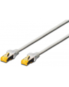 Kabel Digitus  patch-cord S-FTP, CAT.6A, szary, 1,0m, 15 LGW - nr 10