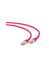 Gembird patchcord RJ45, kat. 6A, FTP, LSZH, 0.25m, czerwony - nr 10