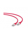 Gembird patchcord RJ45, kat. 6A, FTP, LSZH, 0.25m, czerwony - nr 5