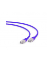 Gembird patchcord RJ45, kat. 6A, FTP, LSZH, 1m, fioletowy - nr 12