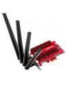 Asus PCE-AC88 Wireless AC3100 Dual-band PCI-E client card - nr 92