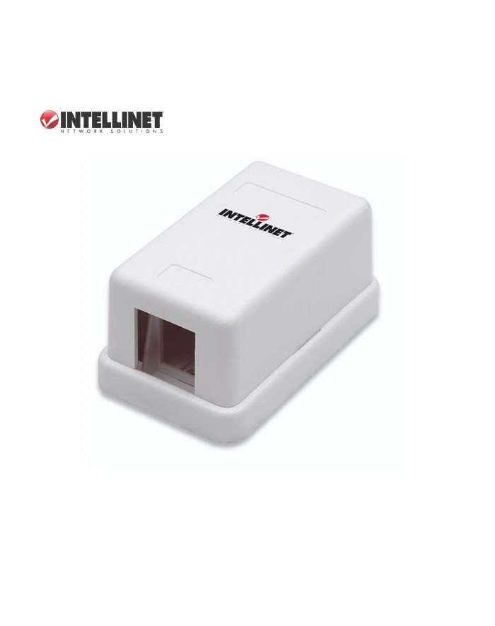 Intellinet Network Solutions Intellinet Gniazdo, obudowa natynkowa modułu Keystone, 1 portowa, biała główny
