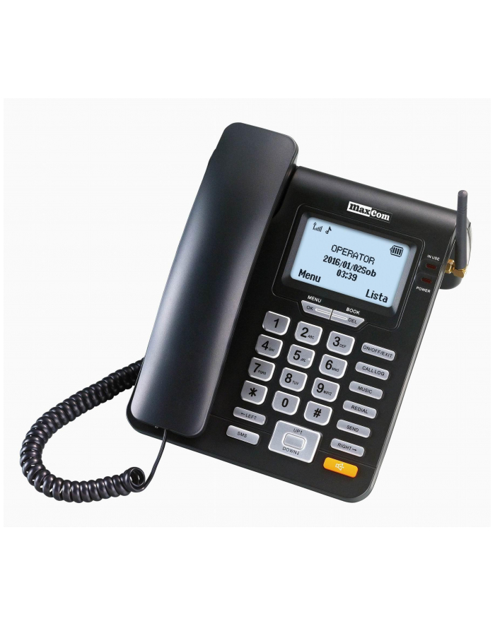 MaxCom MM28D, 2G, Telefon Przewodowy na kartę GSM główny