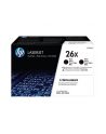 Toner  26X Black 9k Dual Pack CF226XD - nr 10