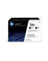 Toner  26X Black 9k Dual Pack CF226XD - nr 2