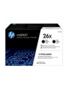 Toner  26X Black 9k Dual Pack CF226XD - nr 6