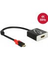 Delock Adapter USB Type-C (M) > HDMI (F) (tryb alternatywny DP) 4K 60 Hz - nr 12