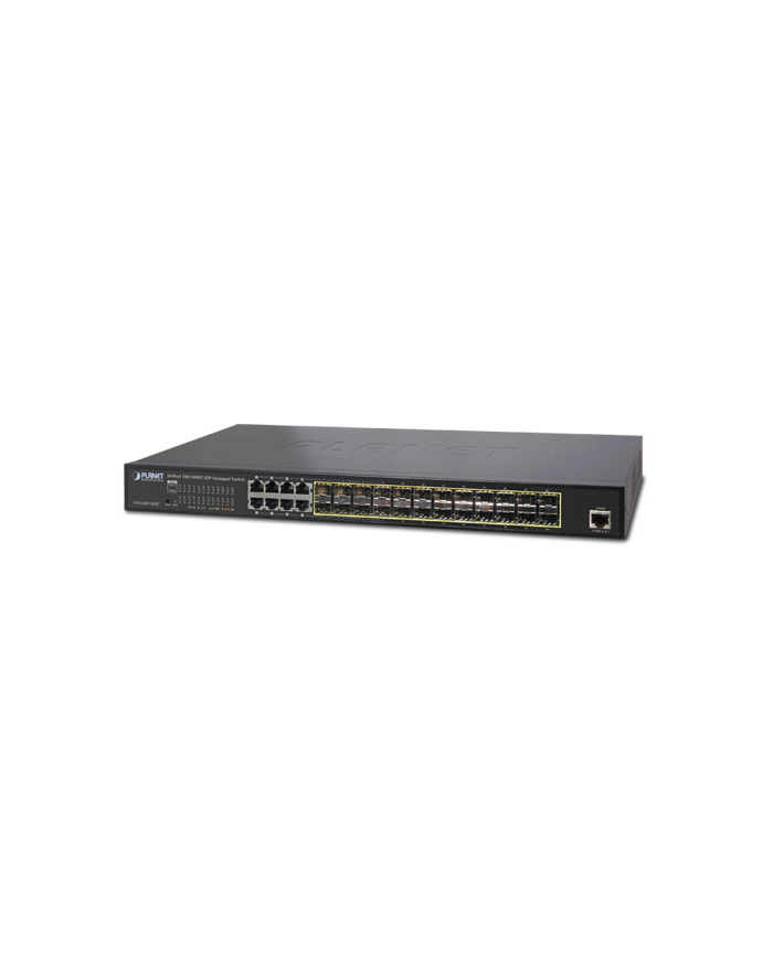 PLANET GS-5220-16S8CR Switch zarz. 24xSFP 1G 48VDC główny