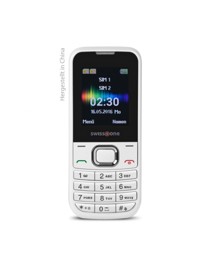 DORO Swisstone SC230 Dual SIM, biały główny