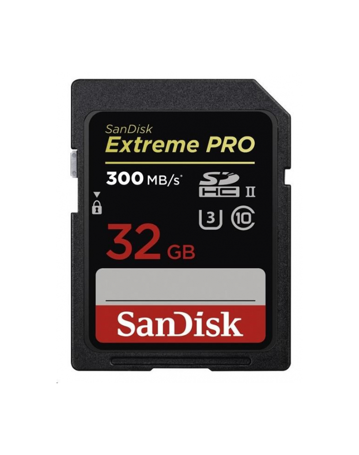 SanDisk SecureDigital SDHC Extreme Pro (300 MB/s UHS-II) - 32 GB główny