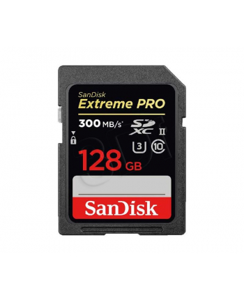 SanDisk SecureDigital SDXC Extreme Pro (300 MB/s, UHS-II) - 128 GB