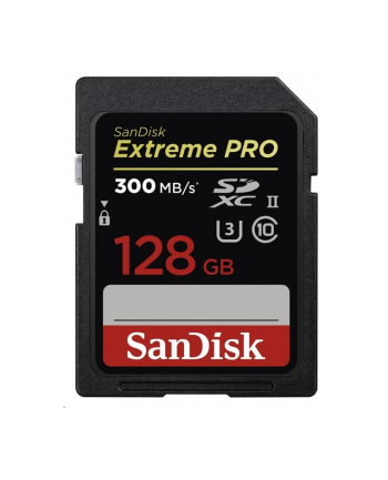 SanDisk SecureDigital SDXC Extreme Pro (300 MB/s, UHS-II) - 128 GB