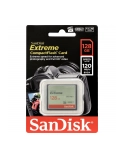 FOTO AKCESORIA SanDisk Extreme CF 128 GB 120 MB/s zapis 85 MB/s UDMA7