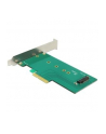 DeLOCK Adapter PCIe x4 - 1 x M.2 Key M NVMe Low Profile - nr 12