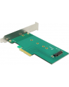 DeLOCK Adapter PCIe x4 - 1 x M.2 Key M NVMe Low Profile - nr 13