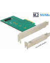 DeLOCK Adapter PCIe x4 - 1 x M.2 Key M NVMe Low Profile - nr 15