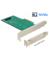 DeLOCK Adapter PCIe x4 - 1 x M.2 Key M NVMe Low Profile - nr 2