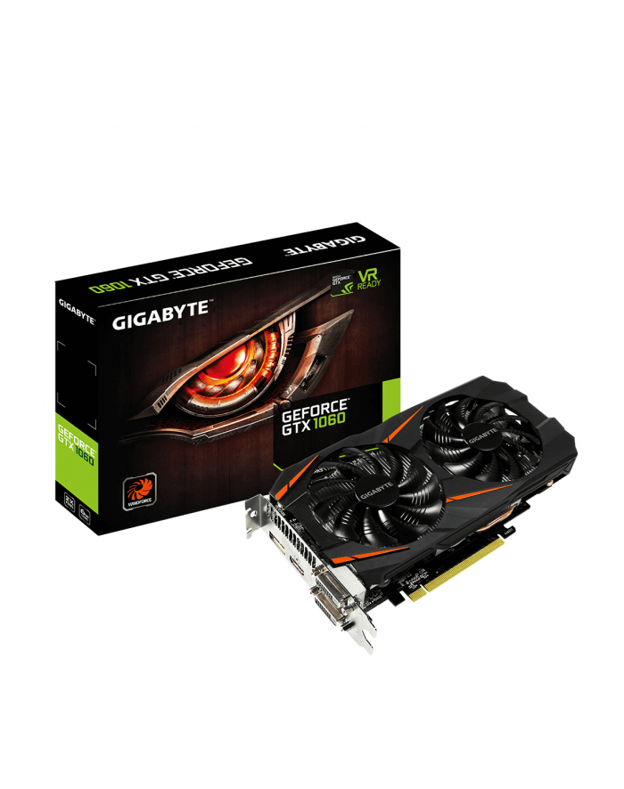 GIGABYTE VGA NVIDIA GTX 1060 6GB GDDR5 (Windforce) główny