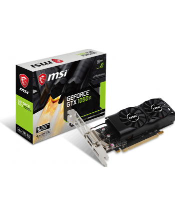 MICROSTAR MSI VGA NVIDIA GTX 1050 TI 4GT LP