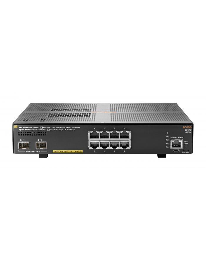 HEWLETT PACKARD - NW Aruba 2930F 8G PoE+ 2SFP+ Swch główny