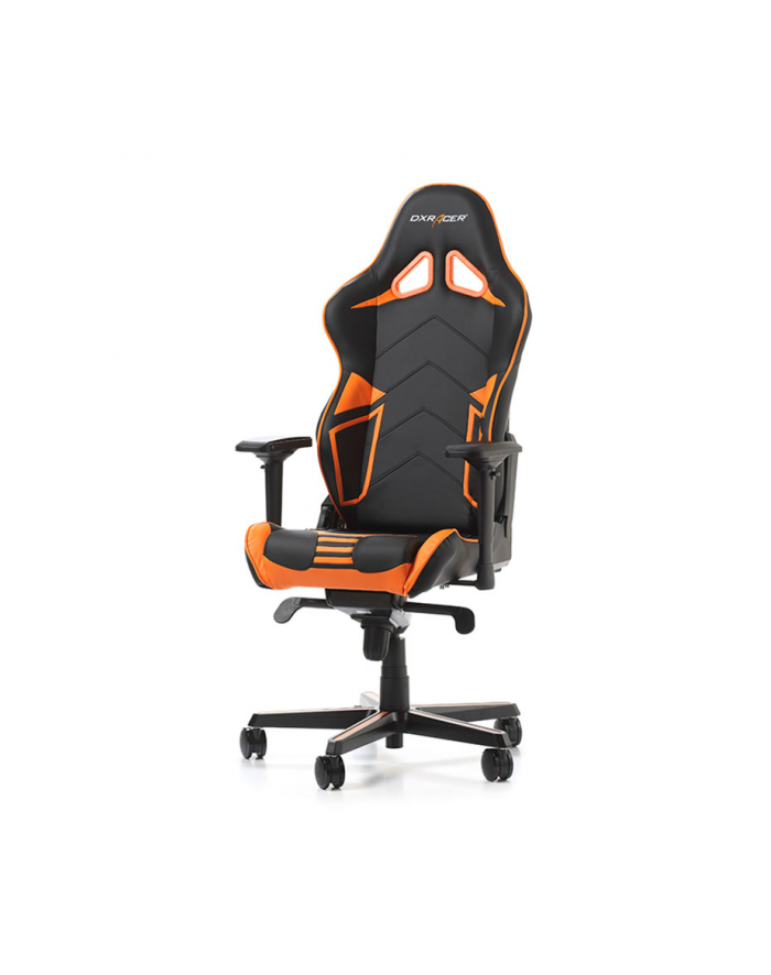 DXRacer Racing Pro Series fotel gamingowy, czarny/biały/pomarańczowy (OH/RH110/NWO) główny