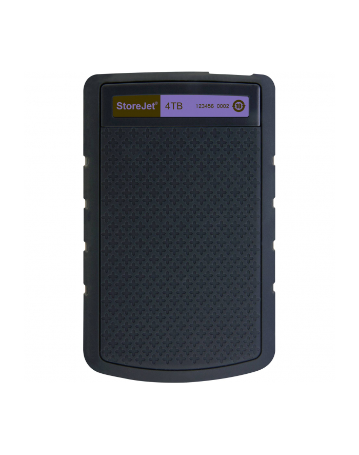 TRANSCEND zewnętrzny HDD 2,5'' USB 3.0 StoreJet 25H3P, 4TB, Purple (wstrząsoodporny) główny