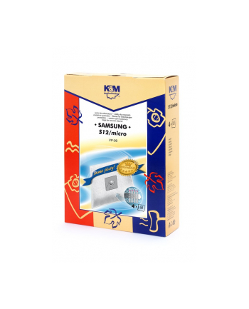 K&M Worki do odkurzacza 4 szt.         S12/micro