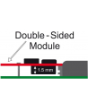 DeLOCK PCIe x1 > 2x M.2 + Low profile adapter - nr 5