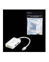 LOGILINK Adapter Mini DisplayPort do HDMI/DVI/DisplayPort 4K 3w1 - nr 30