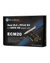 SilverStone SST-ECM20 - SATA M.2 Controller - 2x M.2 - nr 19