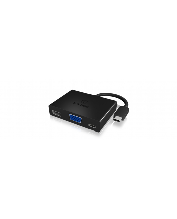 ICY BOX IB-DK4032-CPD - USB/VGA Adapter - USB Type C