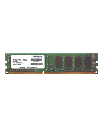 Patriot DDR3 4 GB 1600-CL11 - Single